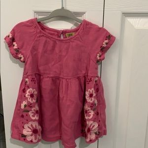 Flower pink shirt